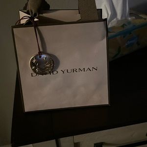 David Yurman holiday ornament w gift bag